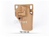 FMA CQC Serpa Holster Glock 17 Polymer BK TB1156-DE